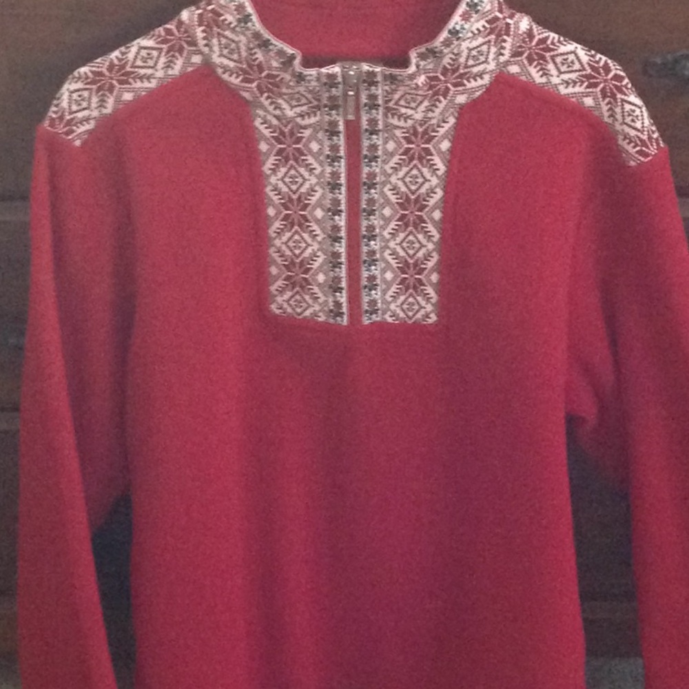LL Bean Velour Ladies Top